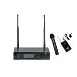 WEST SOUND TM 200 EY TEK EL TEK YAKA UHF 2X100 KANAL ÇİFT ANTEN TELSİZ MİKROFON