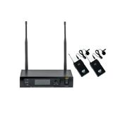 WEST SOUND TM 200 YY ÇİFT YAKA UHF 2X100 KANAL ÇİFT ANTEN TELSİZ MİKROFON