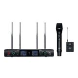 WEST SOUND TM 250 EY TEK EL TEK YAKA UHF 2X100 KANAL 4 ANTEN TELSİZ MİKROFON