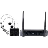 Westa WM-102T 1 Receiver+ 2 Lavalier(Yaka) Mikrofon Seti