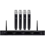 Westa WM-404H - 4 Kanal UHF Kablosuz El Mikrofon Seti