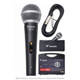 Westa Wm-580 Profesyonel El Mikrofonu Kablolu Dinamik Mikrofon (Okul, Cami, Sahne V.b. İçin)