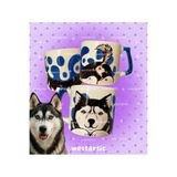 westartic westdogs Husky Köpek Sibirya Kurdu Tasarım Kupa Fincan Bardak