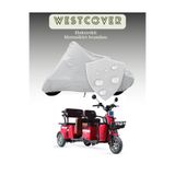 WestCover Arora Felix Plus 3 Tekerlekli Elektrikli Motosiklet Koruma Örtüsü Brandası Lüx Kalite