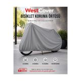 Westcover Bisiklet Koruma Örtüsü Brandası Su Toz Geçirmez Gri