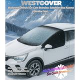 WestCover Fiat / Tofaş Tempra Siyah Kar-Buzlanma Önleyici Ön Cam Brandası,örtüsü