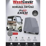 WestCover Skyjet Dıdı 3-Tekerlekli Elektrikli Moped Uyumlu Su Geçirmez|uv Koruyucu|toz Geçirmez Koruma Brandası