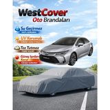 WestCover Toyota Corolla 12 Uyumlu Oto Branda,su Geçirmez Çadır,araba Brandası