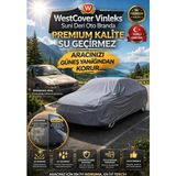WestCover Toyota Corolla Sedan 1993-1998 Suni Deri (Gri-Vinleks) En Kaliteli Oto Branda,araba Brandası - Antrasit