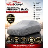 WestCover Volkswagen Passat (B7) Gri Kalın Dolu Korumalı- Premium Oto Branda | 4 Mevsim Dolu, Güneş, Yağmur ve Uv Korumalı