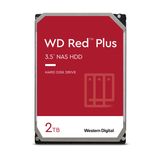 Western Digital 2TB WD Red Plus NAS Dahili Sabit Disk HDD - 5400 RPM, SATA 6 Gb/s, CMR, 64 MB Önbellek, 3.5" -WD20EFPX