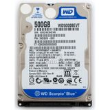 Western Digital Scorpio Blue 500GB WD5000BEVT Sabit Disk