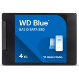 Western Digital Wd Blue SA510 Sata SSD 4 Tb 2,5" (560 Mb/s'ye Kadar Okuma, 520 Mb/s'ye Kadar Yazma, Pc/dizüstü Bilgisayar Için Yükseltme, SSD Kontrol Paneli)
