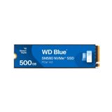 Western Digital WD Blue SN580 NVMe SSD 500 GB (PCIe Gen4 x4, 4.000 MB/s'ye kadar okuma, M.2 2280, nCache 4.0 teknolojisi) mavi
