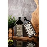 Western Serisi 500ML Amber Ahşap Stantlı Zeytinyağı Şişesi,ayçiçek Yağı Şişesi Yağdanlık