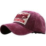 Western Vintage Eskitme Kırmızı Kep Şapka - Kırmızı - Kırmızı - Standart
