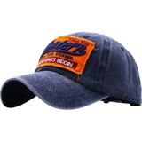 Western Vintage Eskitme Lacivert Kep Şapka - Standart
