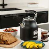 Westinghouse Elektrikli Su Isıtıcısı - Retro Series Electric Kettle Siyah
