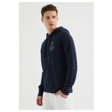 WESTMARK LONDON Erkek Lacivert Regular Fit Kapüşonlu Sweatshirt