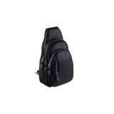 Westpolo Unisex Göğüs ve Omuz Çantası, Tek Ebat, NL7014, Siyah, Üniseks-Yetişkinler