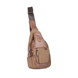 Westpolo Unisex Kanvas Çapraz Göğüs ve Omuz Çantası, ER3870