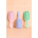 Wet Brush Go Green Paddle Detangler Kalın Telli Saçlar Için Geniş Saç Fırçası Pembe