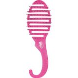 Wet Brush Shower Detangler Pembe Simli Saç Fırçası