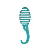 Wet Brush Shower Glitter Detangler Islak Saç Tarama Fırçası Yeşil