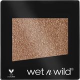Wet N Wild Color Icon Glitter Single Eyeshadow Tekli Göz Farı Nudecomer E352c - Kahverengi
