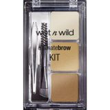 Wet N Wild Ultimate Brow Kit Kaş Far Kiti - Soft Brown, Kahverengi, 0077802116512