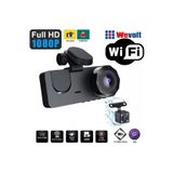 Wevolt MB-450 2 Inç 3 Kameralı 1080p Yol Kayıt Araç Kamerası(TÜRKÇEMENÜ GERİGÖRÜŞ HAREKETSENSÖRÜ) Wifi