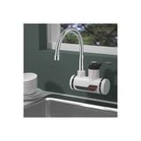 Wevolt PREMİUM SERİSİ YENİ Elektrikli Ani Su Isıtıcı Termal Şofben Musluk Spiral Başlık Hediye(DUVAR GİRİŞ)