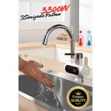 Wevolt PREMİUM SERİSİ YENİ Elektrikli Ani Su Isıtıcı Termal Şofben Musluk Spral Başlık Hediye(ALTTAN GİRİŞ)