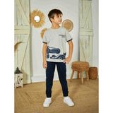 Weweus Erdem Weweus Gri Erkek Çocuk Pijama Takımı 820 - 6 Yaş