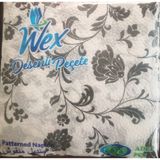 Wex Desenli Peçete 100 Adet x 24 Paket