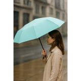 Wexta Çanta Boy UV 50 Kapsül Düz Renk 50 cm Şemsiye Mint Yeşili