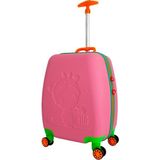 Wexta Çocuk Valizi - Pembe - Montajsız