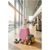Wexta Kız Çocuk Valiz Wx-410 Pembe