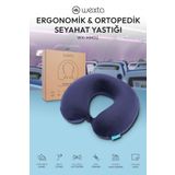 Wexta Seyahat Boyun Yastığı Comfort Ortopedik Seyahat Yastığı Visco