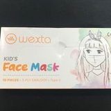 Wexta STL3PLY 10'lu Meltblown Filtreli Desenli Çocuk Koruyucu Yüz Maskesi