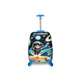 Wexta Valiz Çocuk Valiz Wx-420 Astronot Baskılı Çocuk Valiz