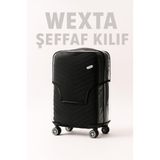 Wexta Valiz Kılıfı Wx-HM03 Şeffaf Koruyucu, Büyük Boy, Unisex