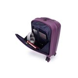 Wexta WX-PP168 MOR NOTEBOOKGÖZLÜ POLİPROPILEN - KIRILMAZ - SESSİZ TEKER VALİZ