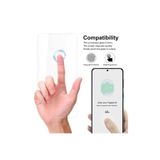 WFC Samsung Galaxy S25 Parmak Izi Okuyucu Uyumlu Temperli Kırılmaz Cam Ekran Koruyucu