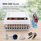 Wh-130 Kuluçka Makinesi -Tuk Kaz Hindi Ördek Ve Kuş Türleri Uyumlu Yedek Motor Hediyeli