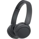 WH-CH520 Kablosuz Bluetooth Kafa Kulaklığı, Ses, Hafif Tasarım, 50 Saat Pil, Hızlı Şarj, Ekolayzır, Net Aramalar, Ios ve Android - Siyah