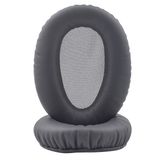 WH-CH700N Yedek Kulak Pedleri Protein Deri Kulak Pedi Kulak Yastığı Kulak Kapakları Kulak Kapağı Earpad Onarım Parçaları Sony WH-CH700N Kulaklık ile Uyumlu (Siyah)