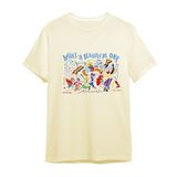 What a Beautiful Day Erkek Tişört (Krem, 2XL)