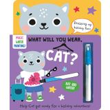 What Will You Wear, Cat? A magic water painting book about going on holiday!