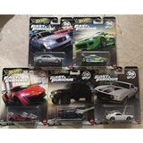 Wheels Premium Fast And Furious 25. Yıl Özel Koleksiyon Araba Seti, 5'li Paket, 3+ Yaş, Model Hnw